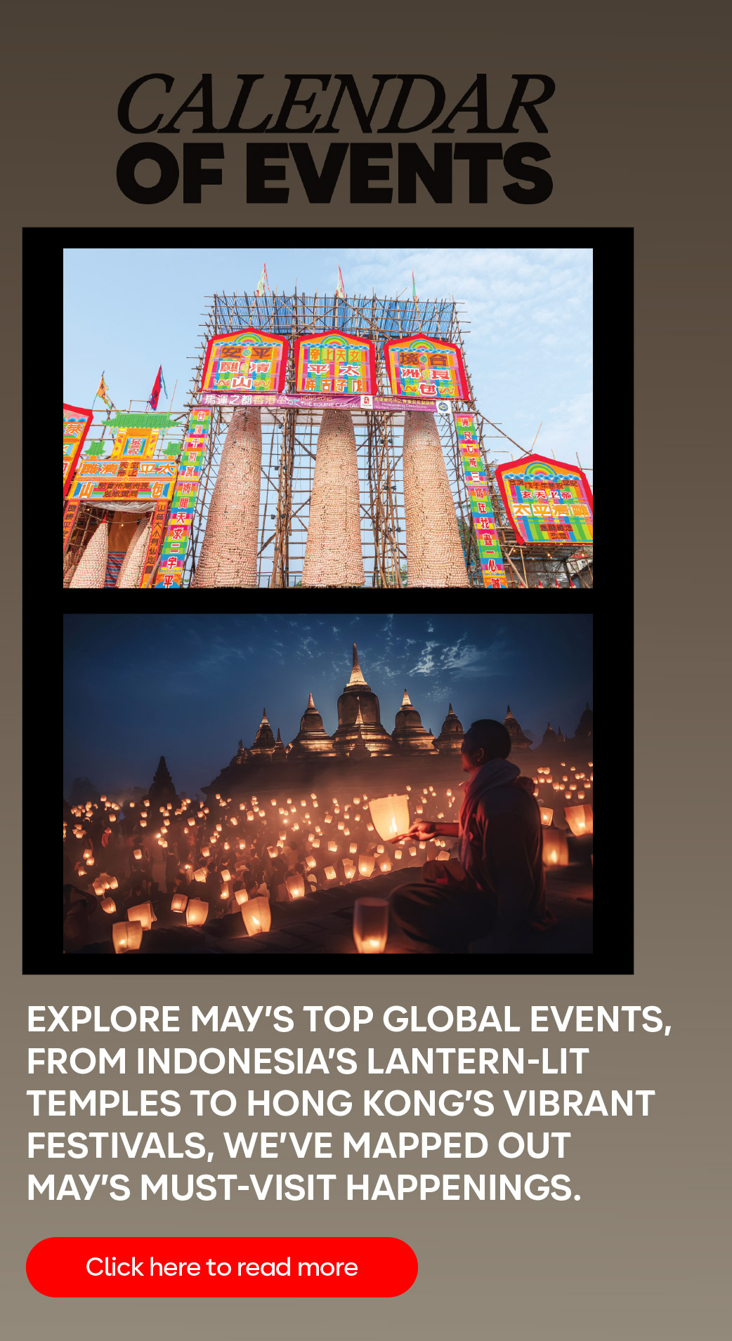 Calendar of Events