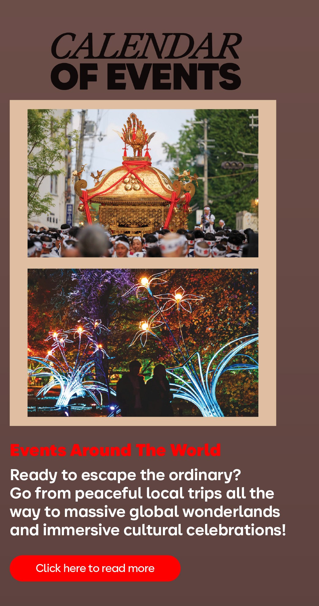 Events Around The World