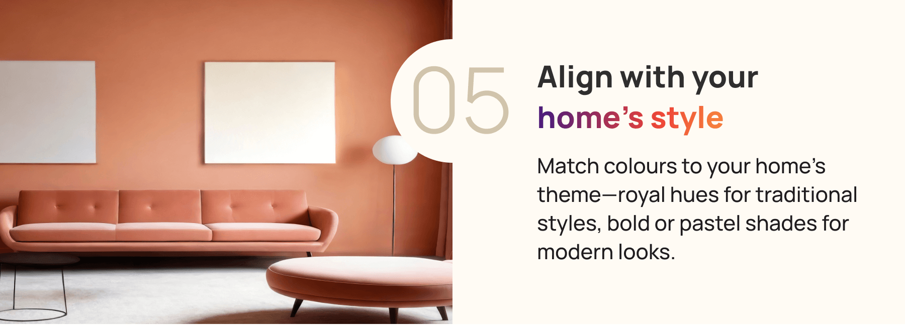 Align with your homes style