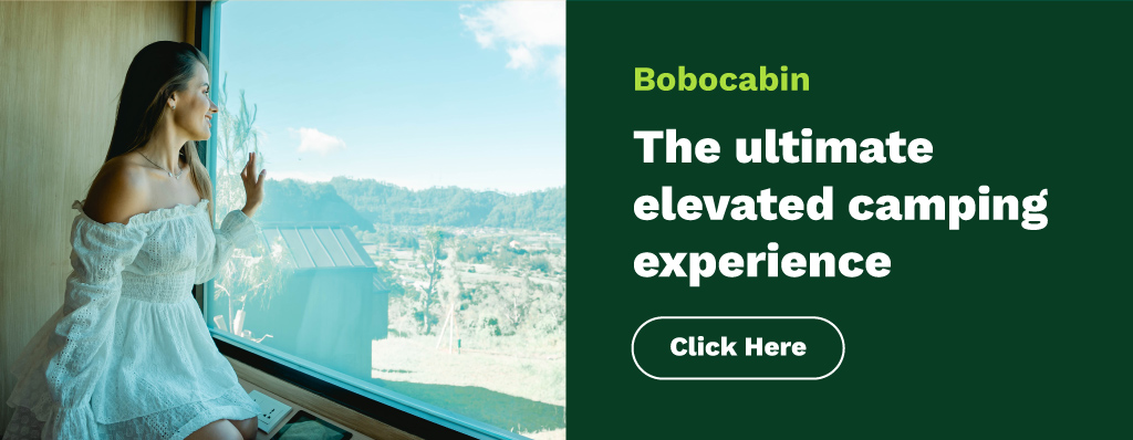 Introducing Bobocabin, the ultimate elevated camping experience
