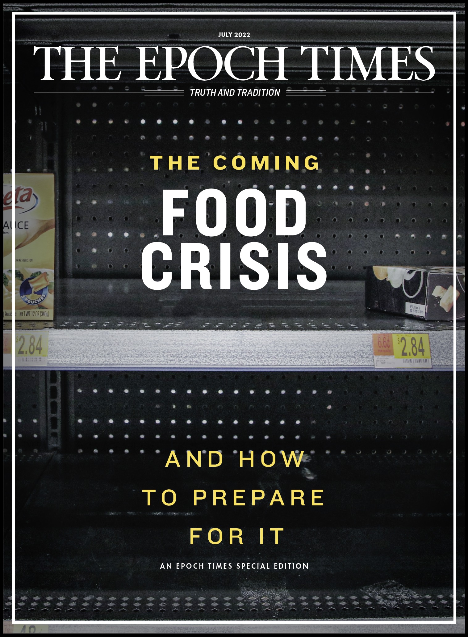 Special Report: The Coming Food Crisis and How To Prepare for It