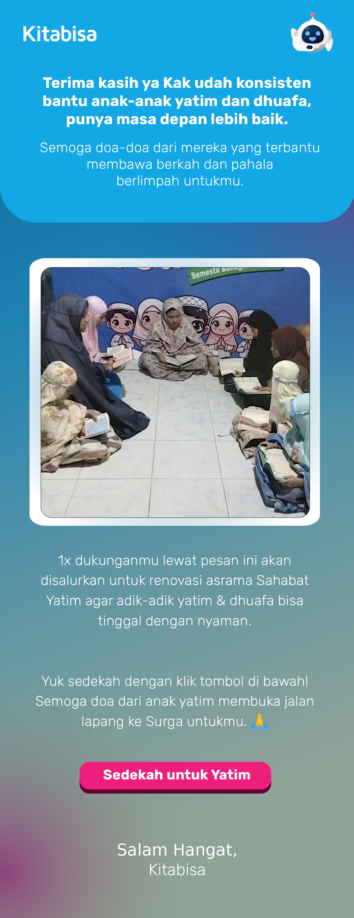 Donasi untuk masjid medan