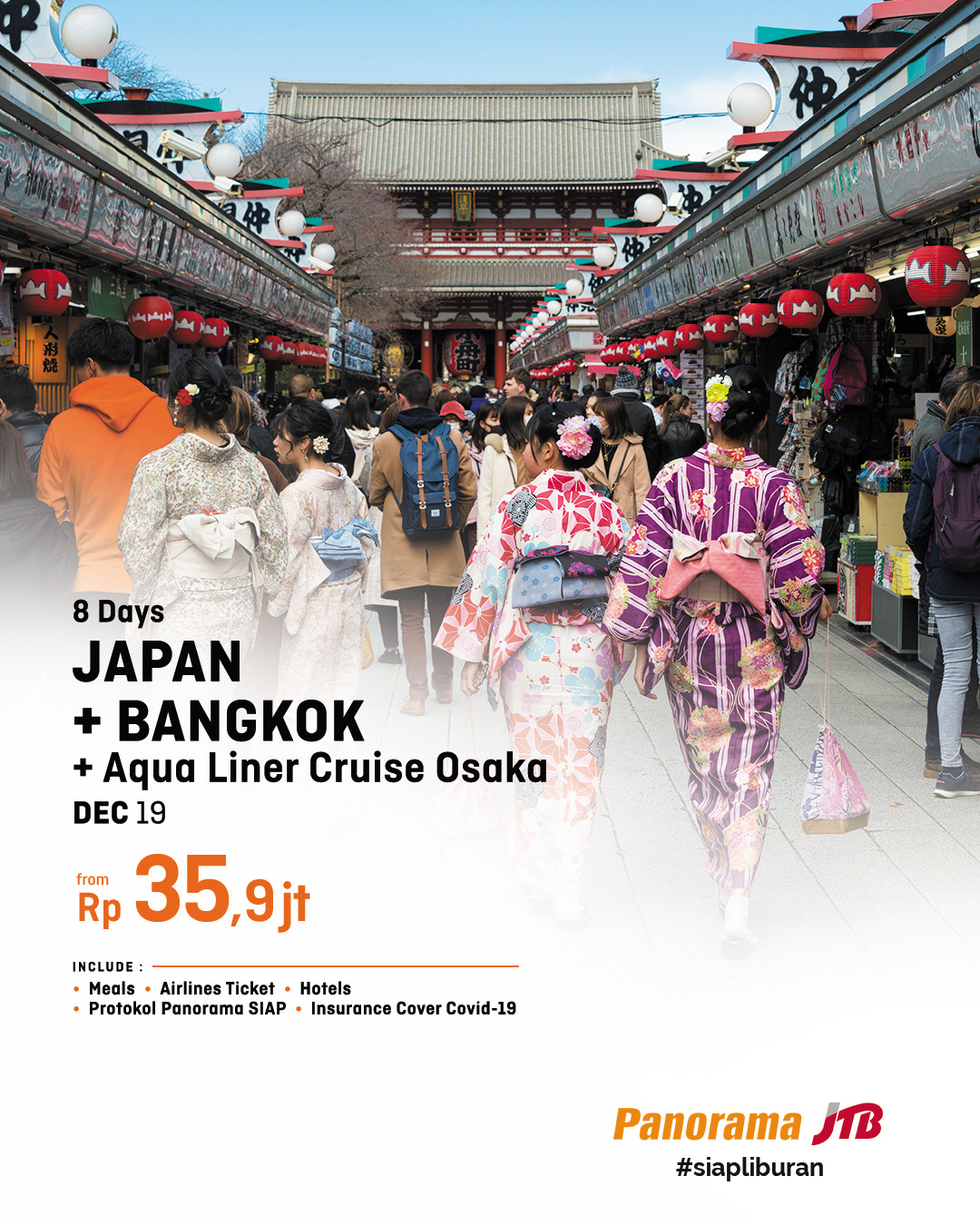 Tour Jepang + Bangkok