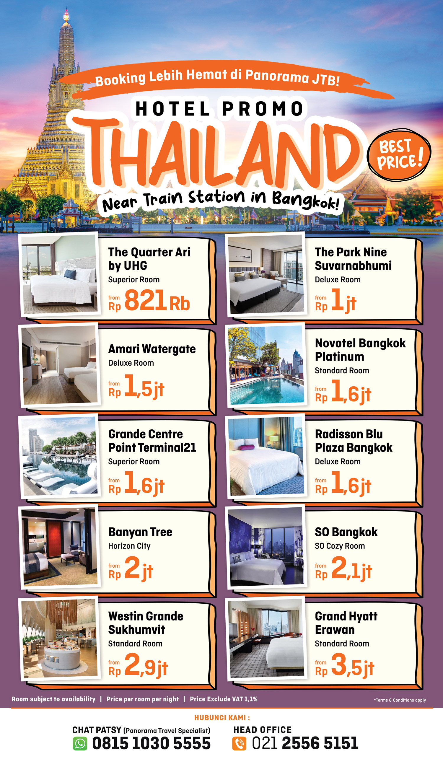 Promo Hotel Thailand