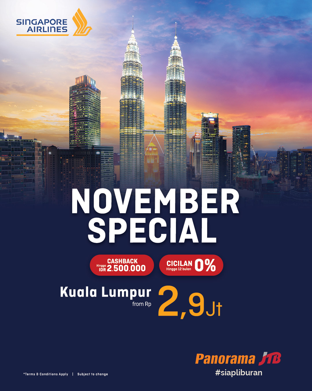 Promo Tiket Singapore Airlines