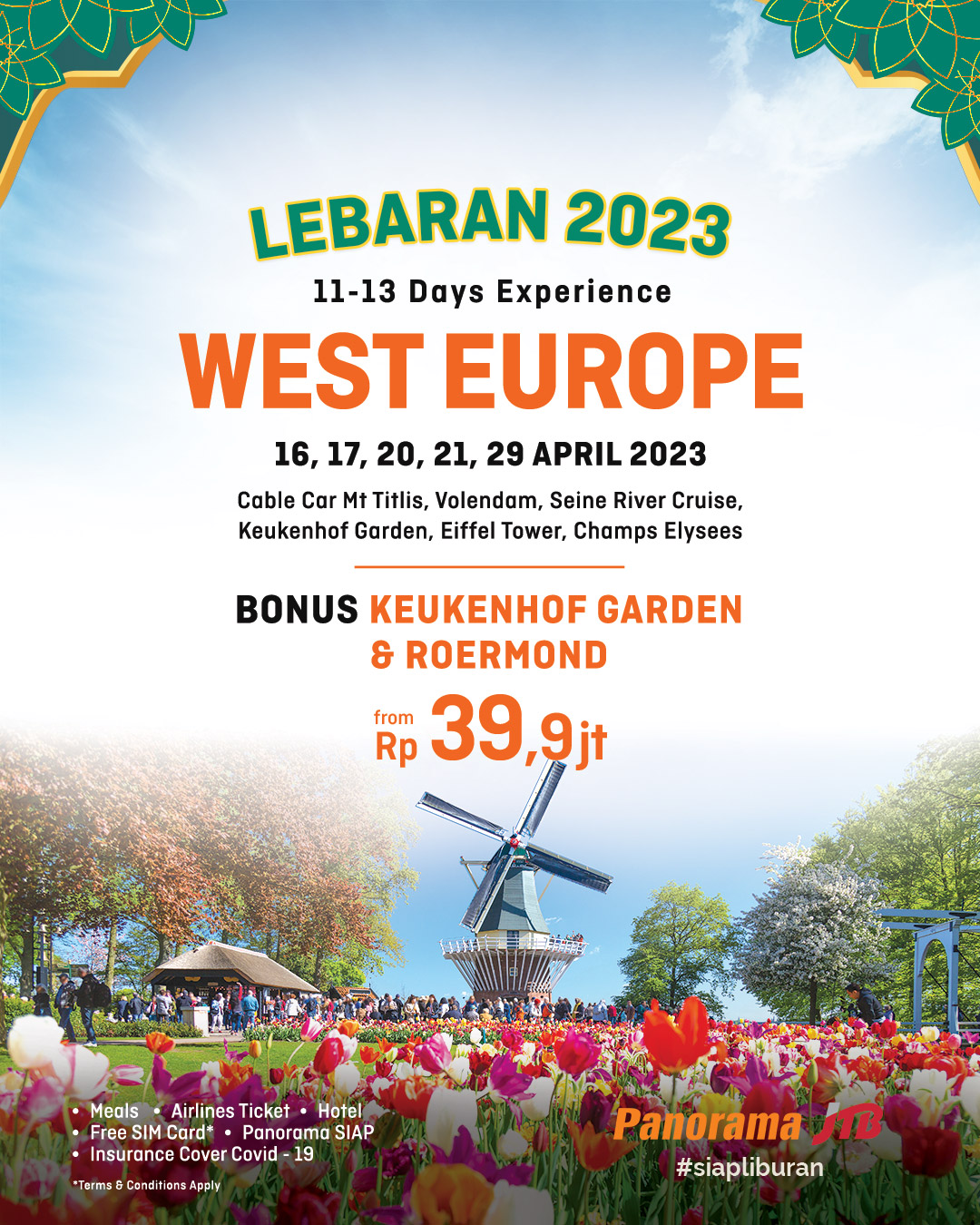 Promo Eropa Barat Lebaran