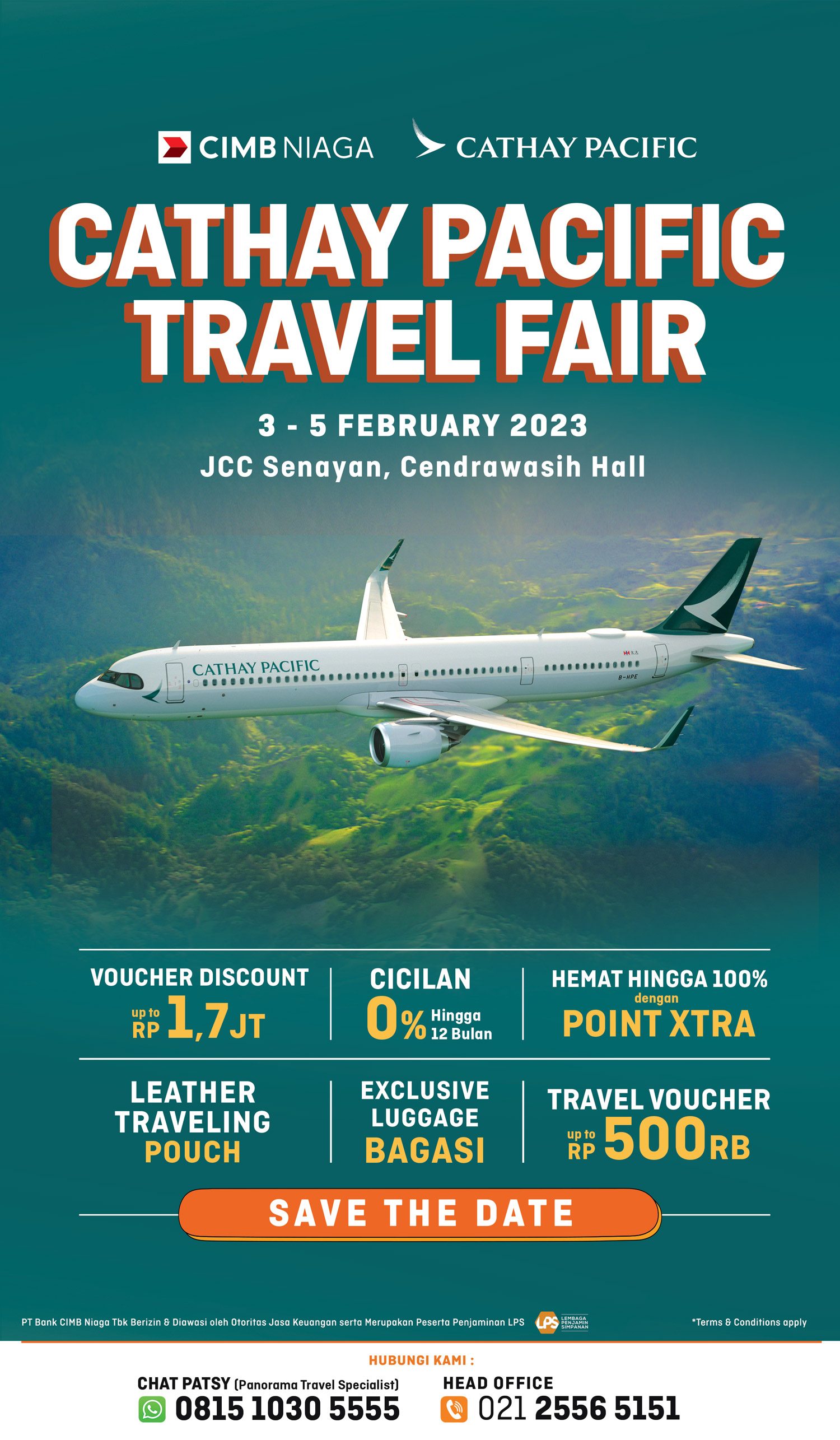 SAVE THE DATE: Cathay Pacific Travel Fair