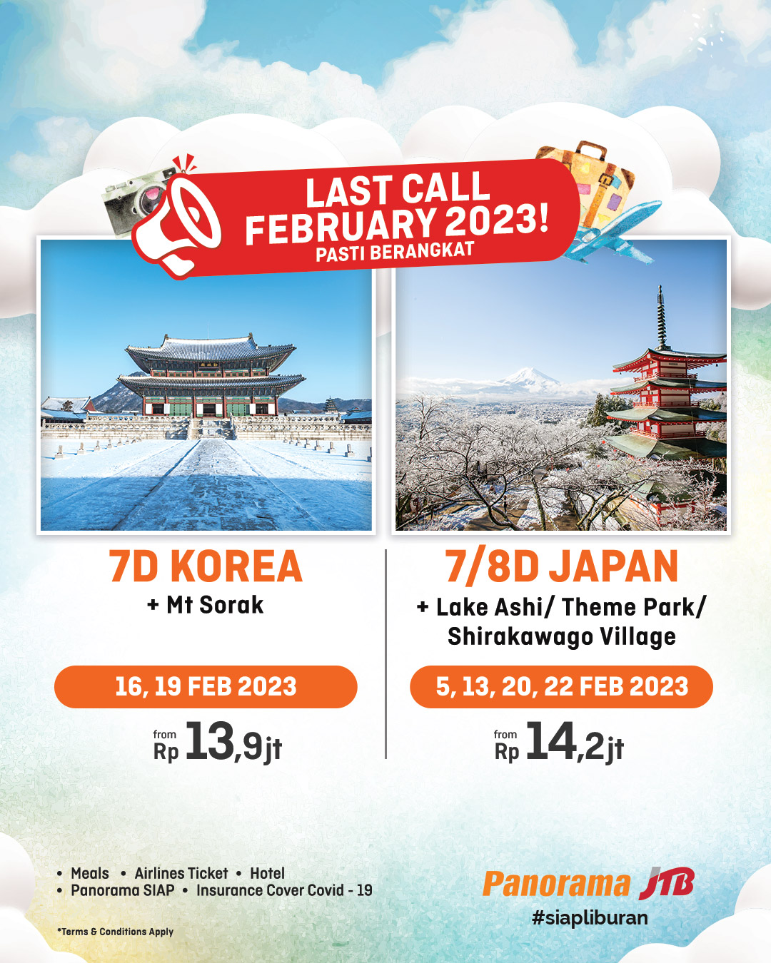 Tour Korea & Jepang Februari