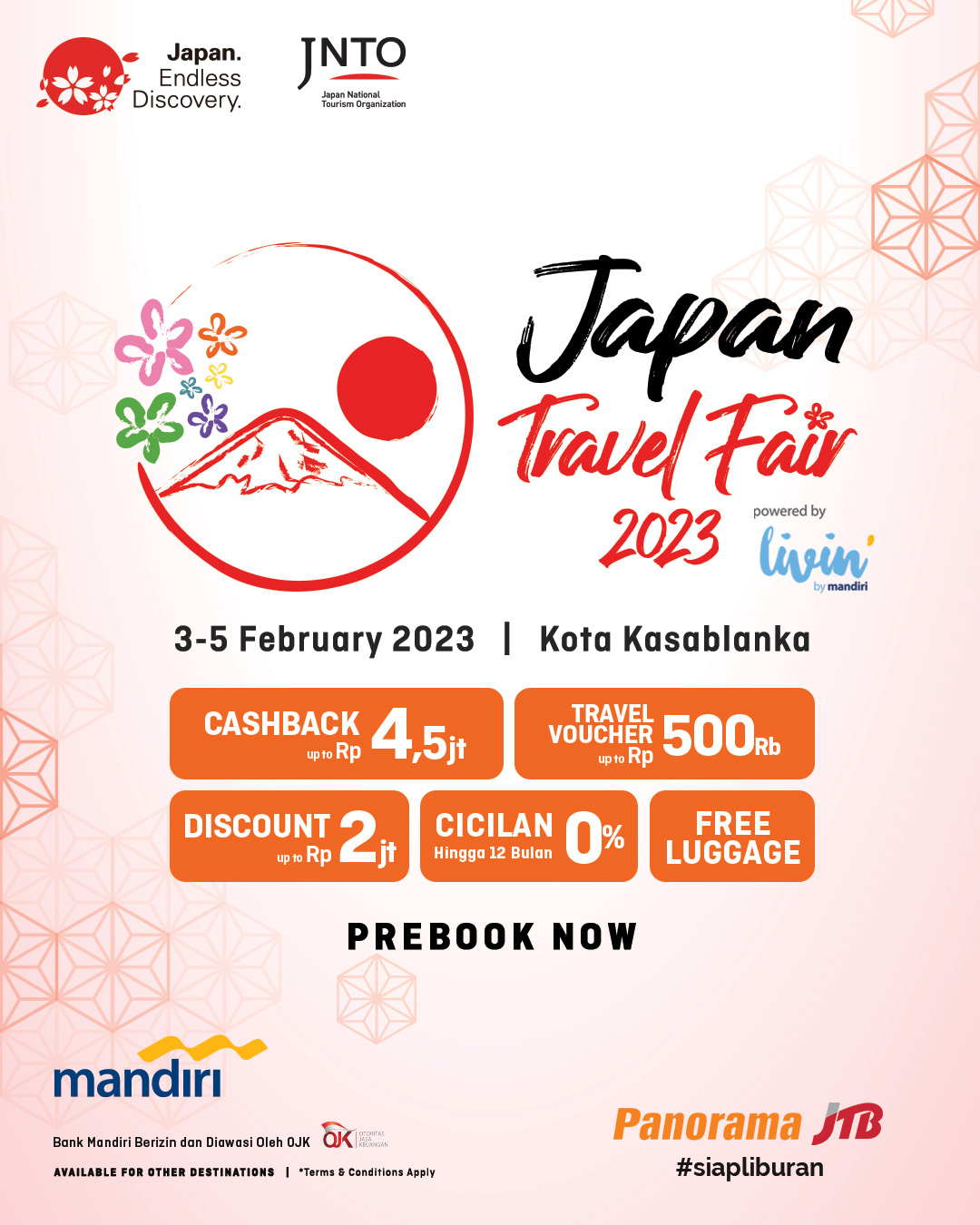 PREBOOK Japan Travel Fair