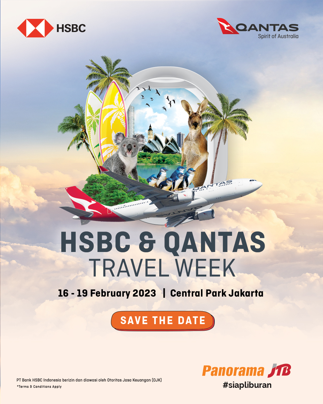 SAVE THE DATE HSBC & Qantas Travel Week