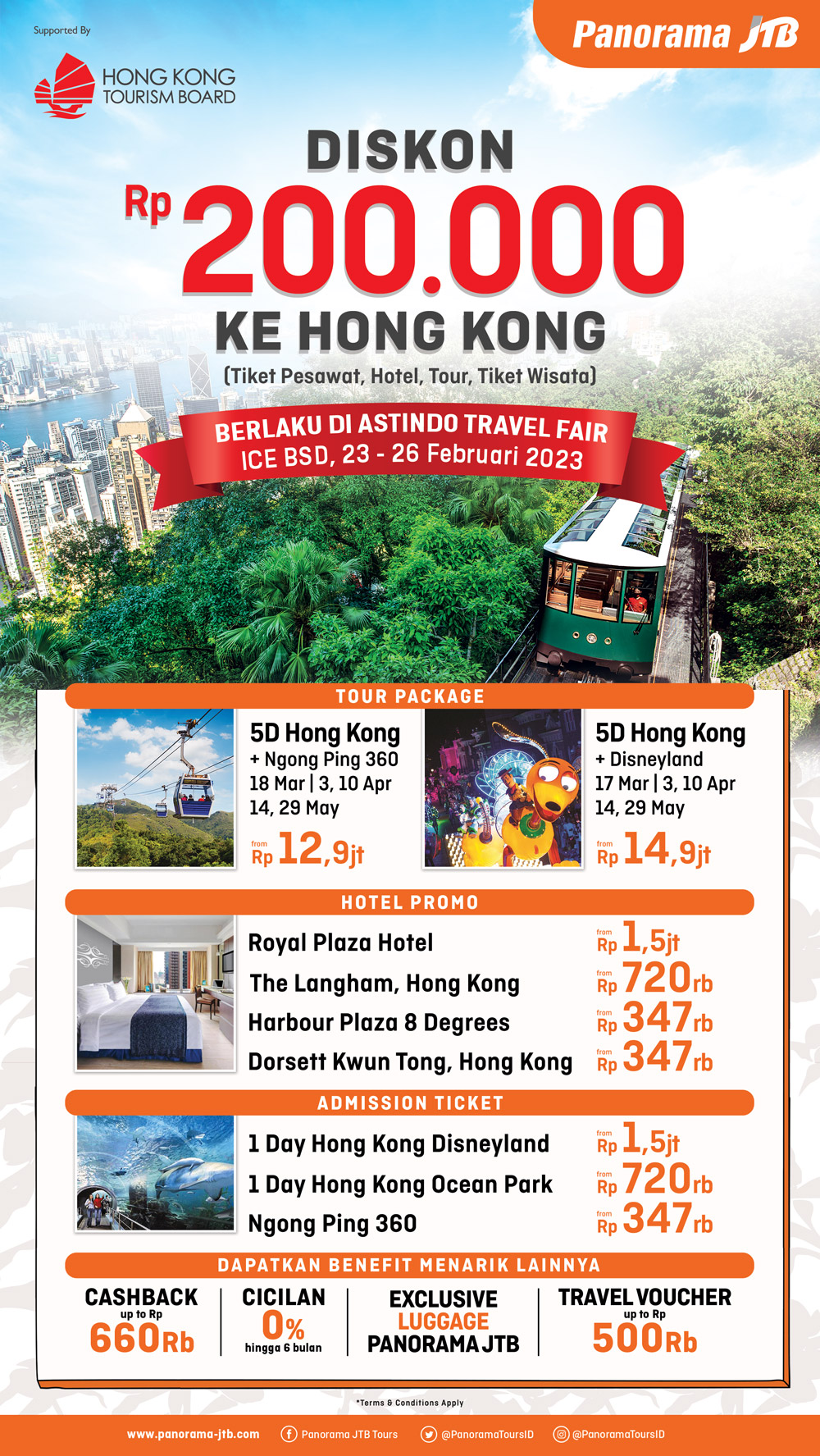 DISKON Rp 200,000 Untuk Liburan Ke Hong Kong