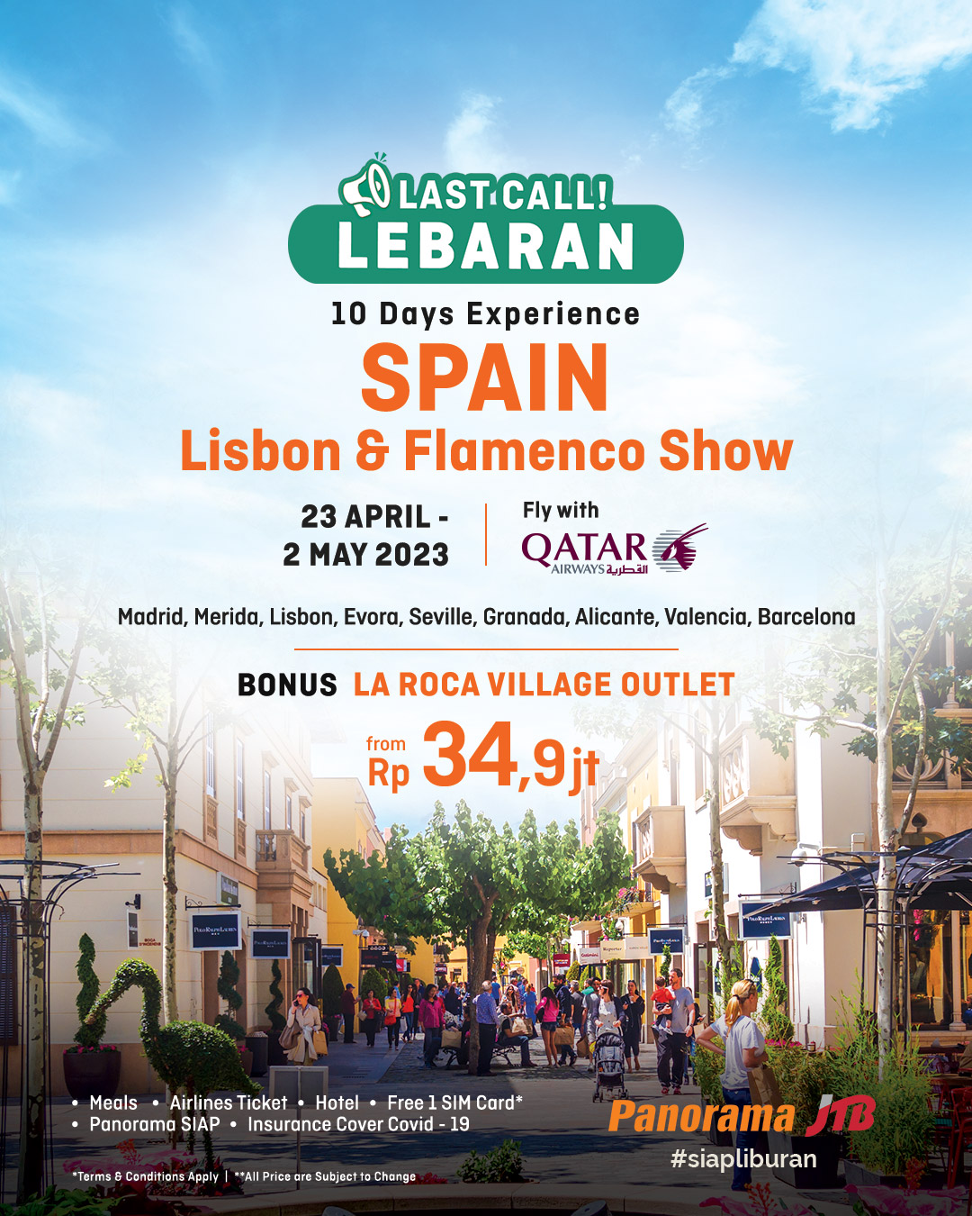 Promo Tour Lebaran Spanyol