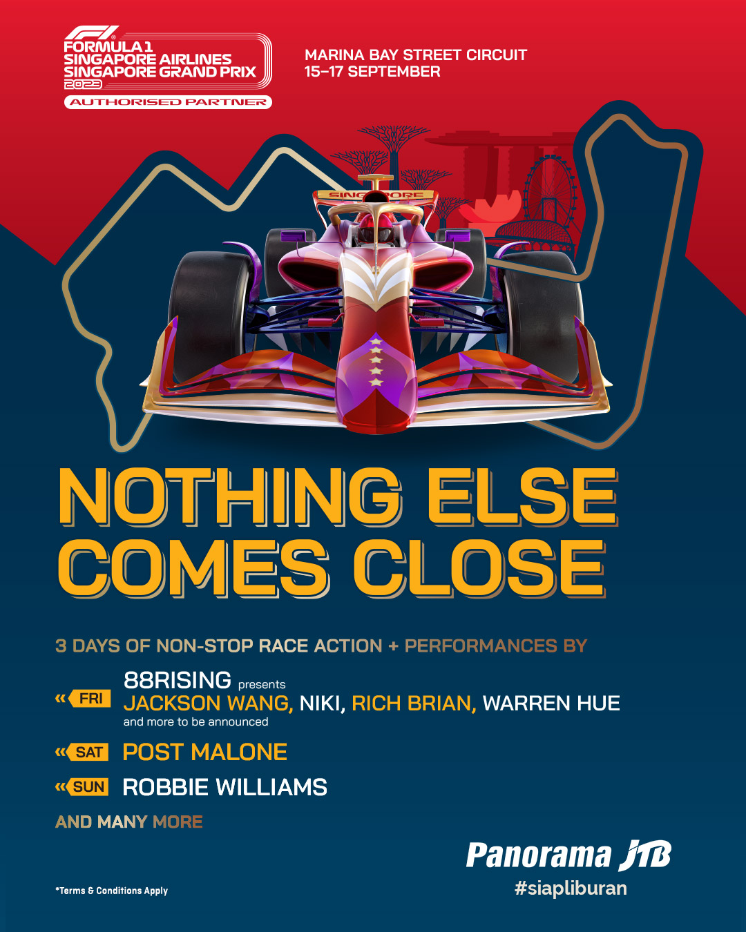 Promo F1 Singapore