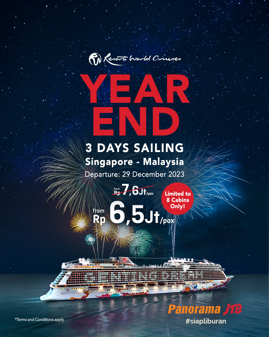 Promo Cruise Year End Sailing
