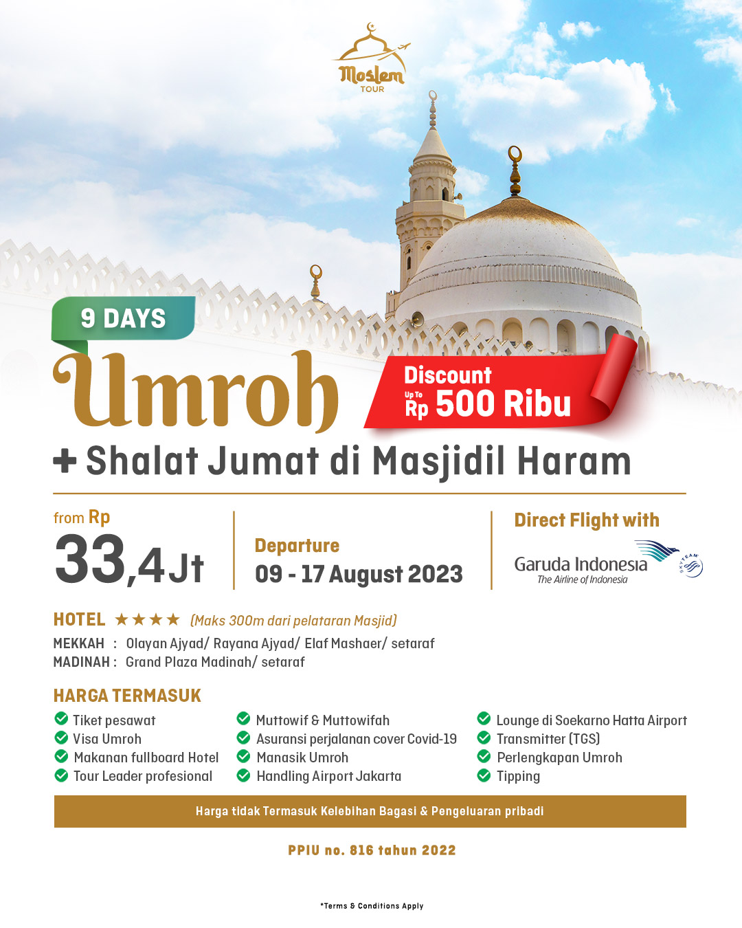 Umroh by Moslem Tour