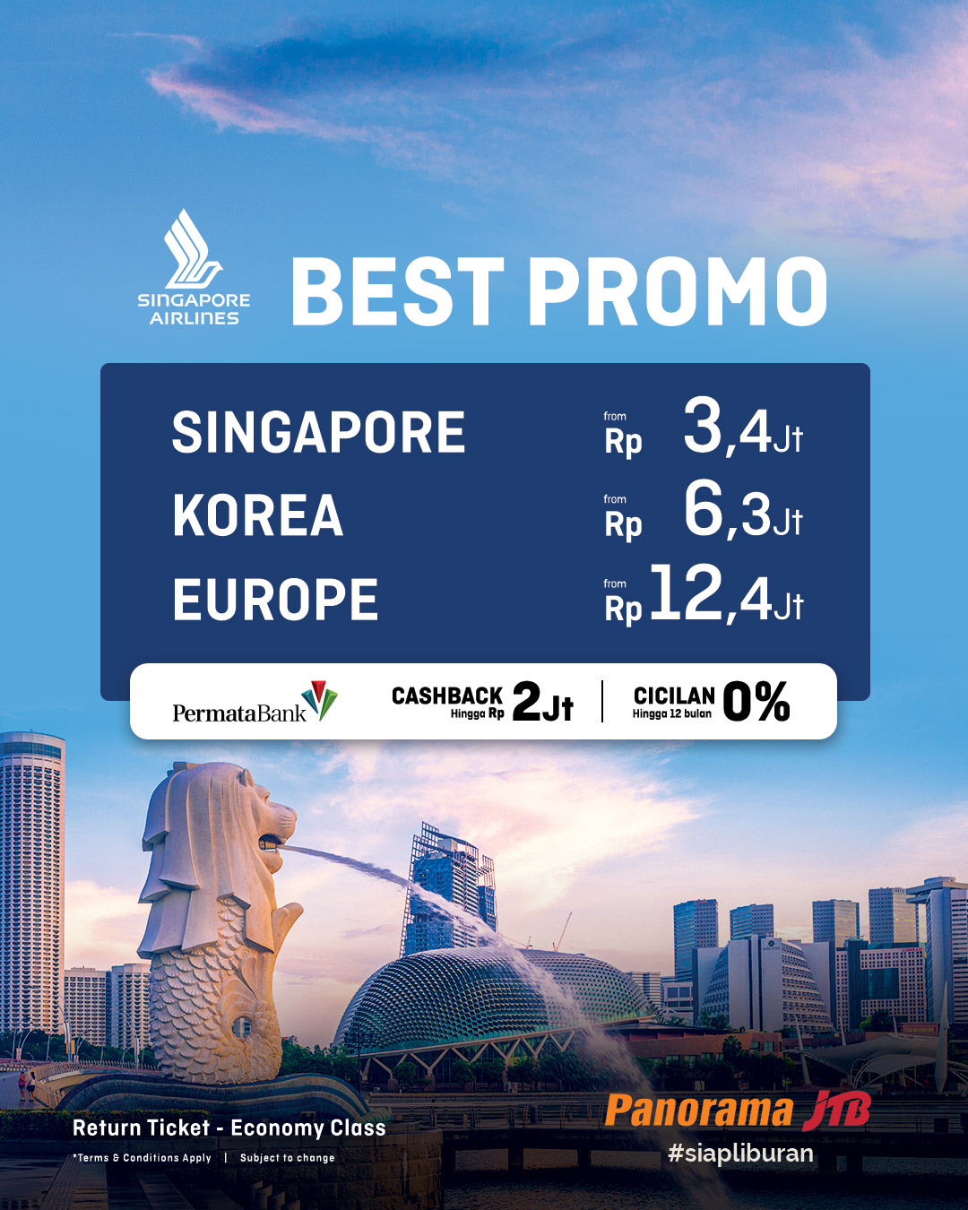 Promo Singapore Airlines
