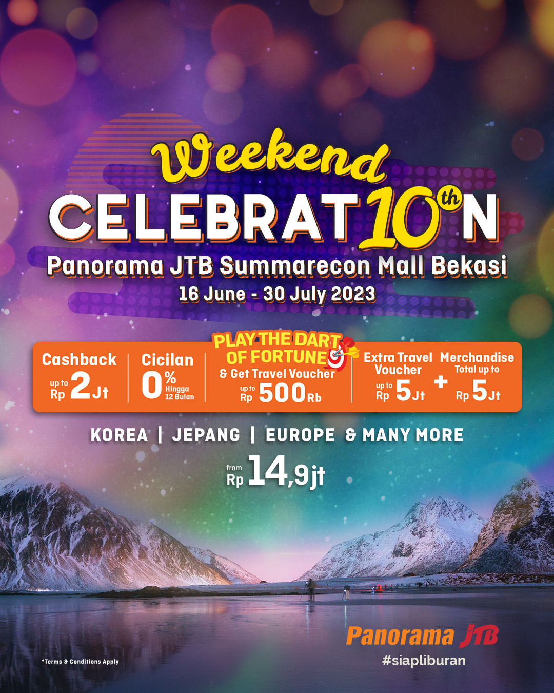 Promo Tour di Summarecon Mall Bekasi