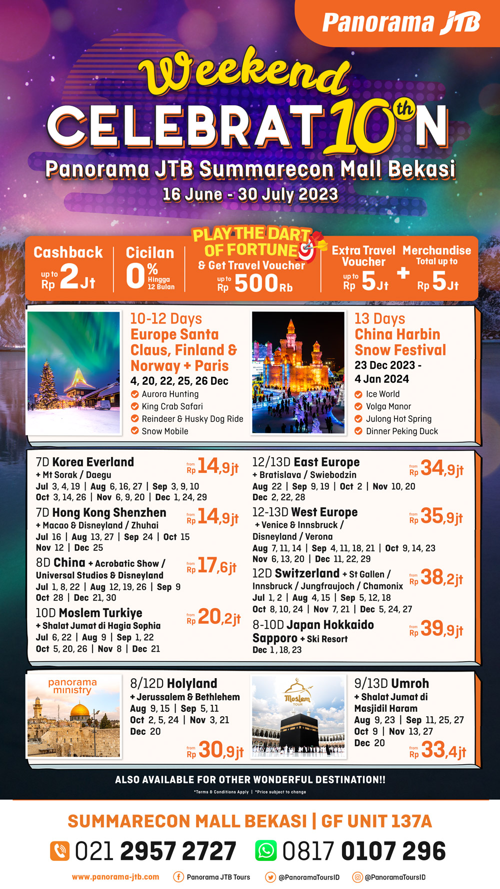 Promo Tour dari Panorama JTB