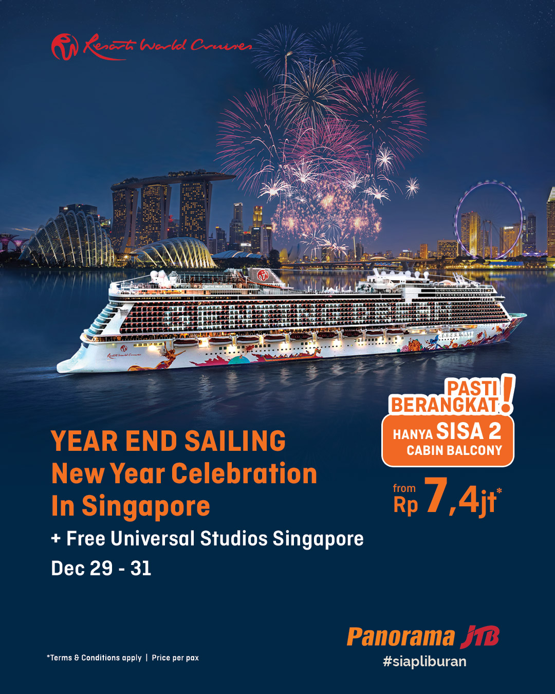 Promo Cruise akhir tahun