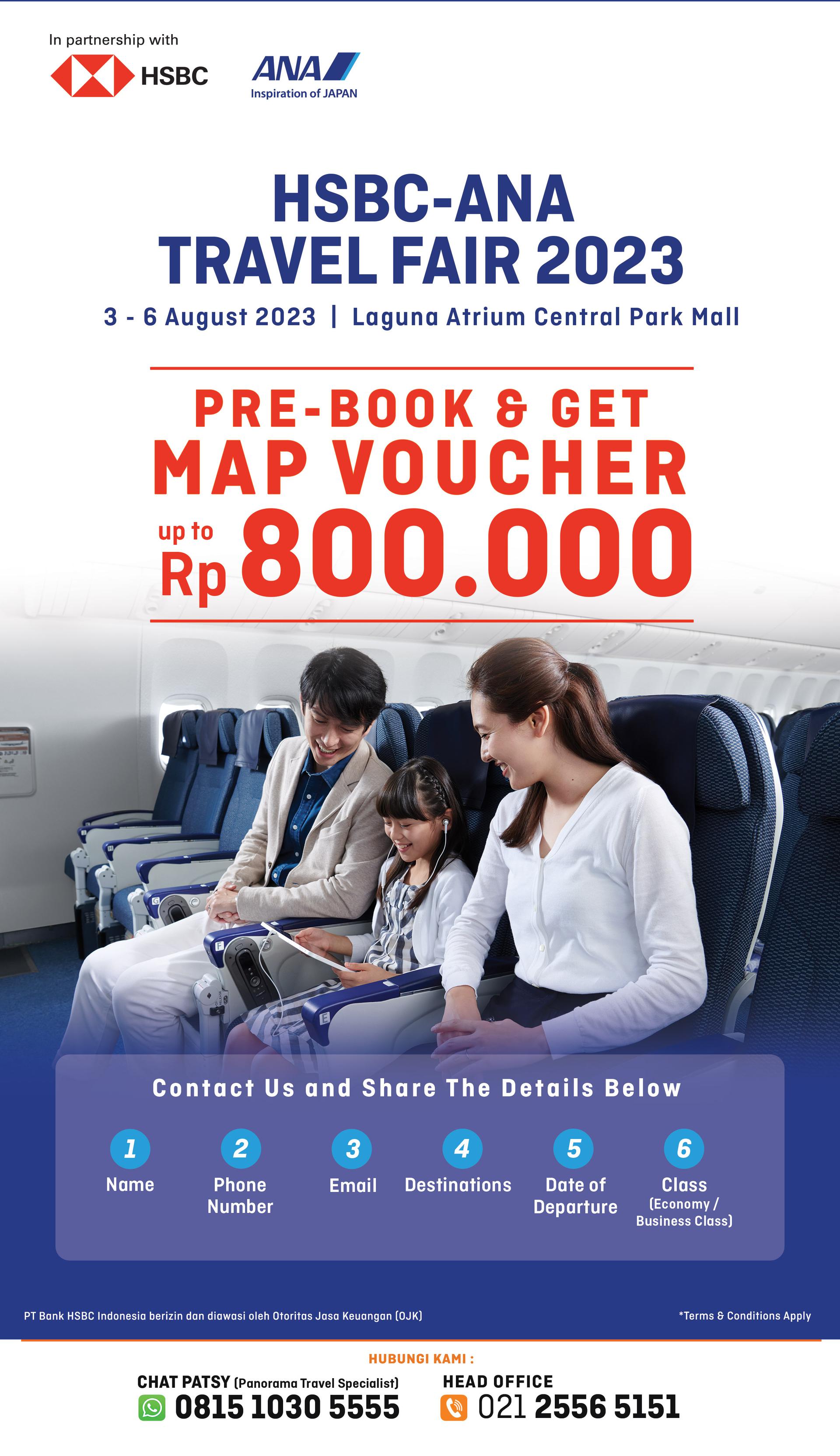 PREBOOK ANA Travel Fair