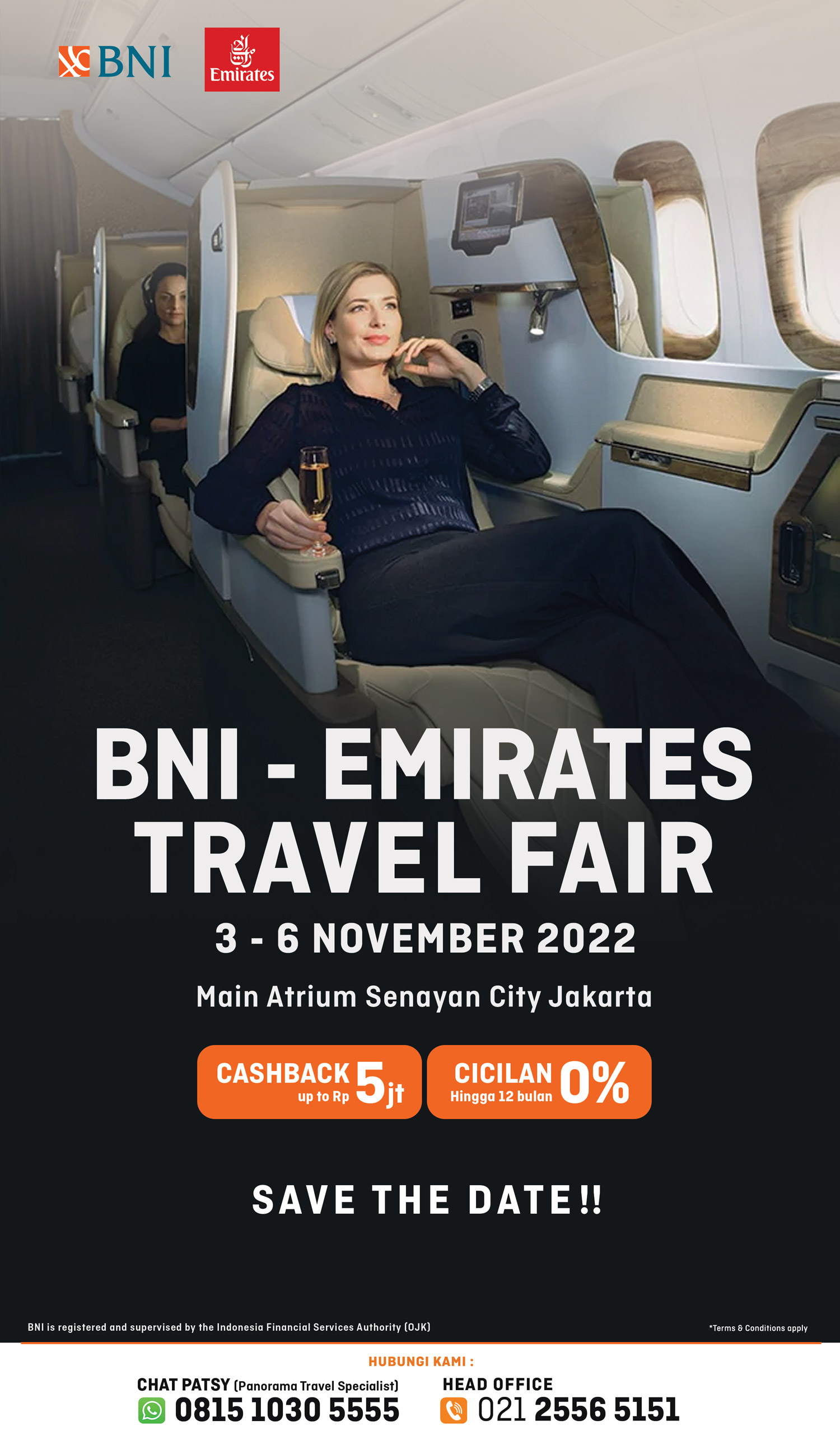 Berburu tiket murah di BNI Emirates Travel Fair