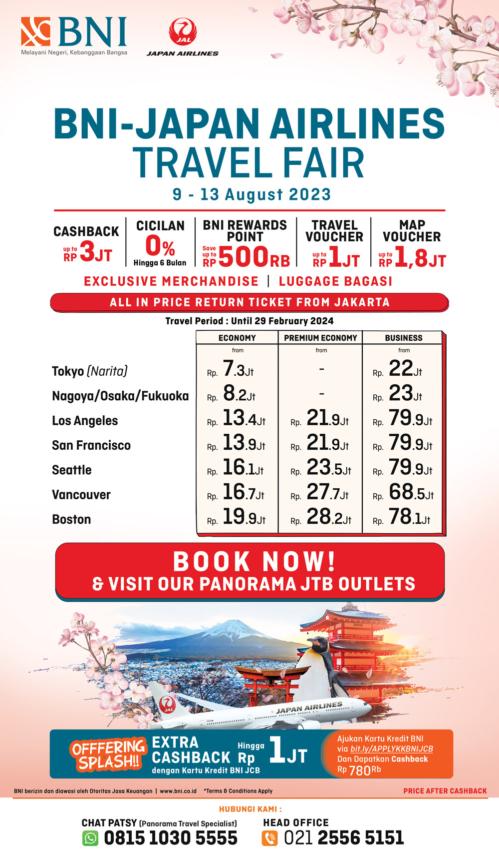 BNI JAL Travel Fair
