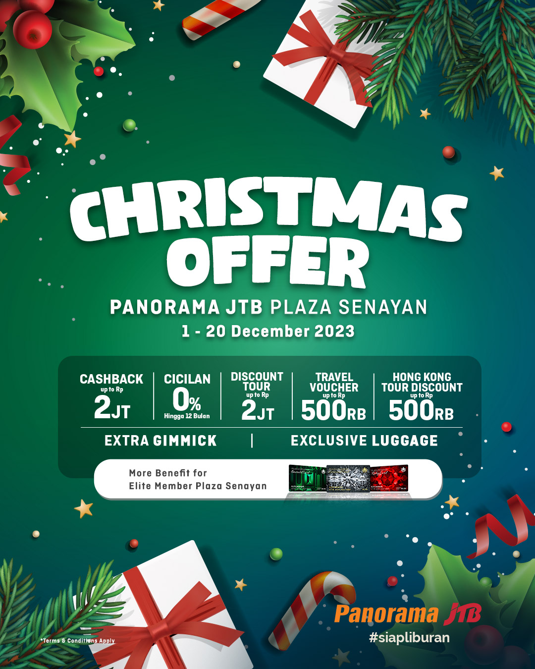 Christmas Offer Panorama JTB Plaza Senayan