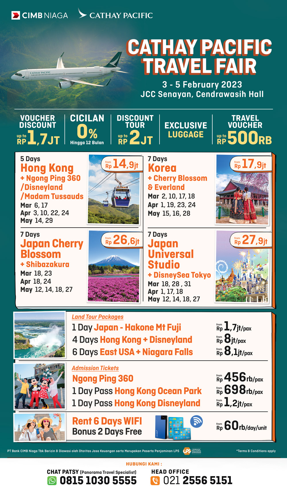 Promo Cathay Pacific Travel Fair