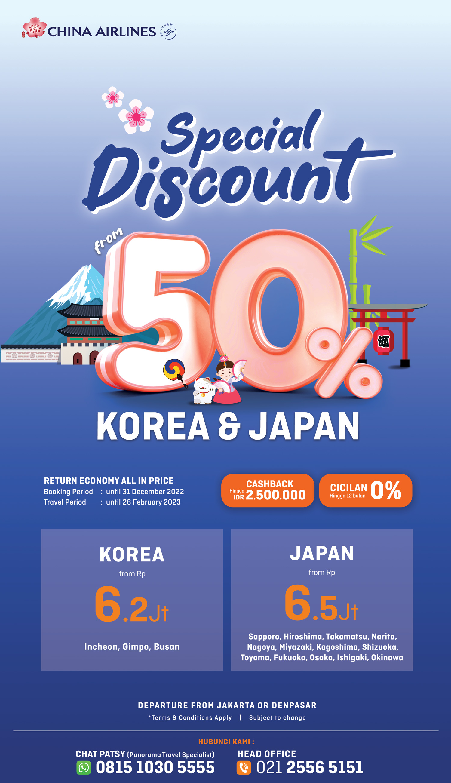 Promo Tiket Dari China Airlines