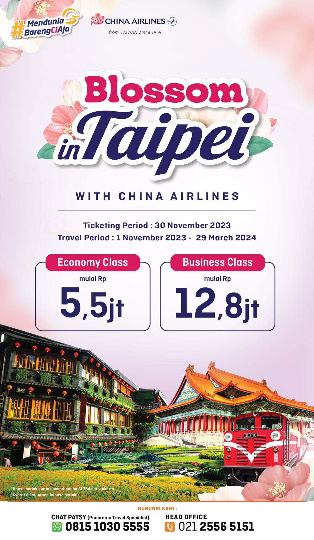 Promo Tiket Taipei