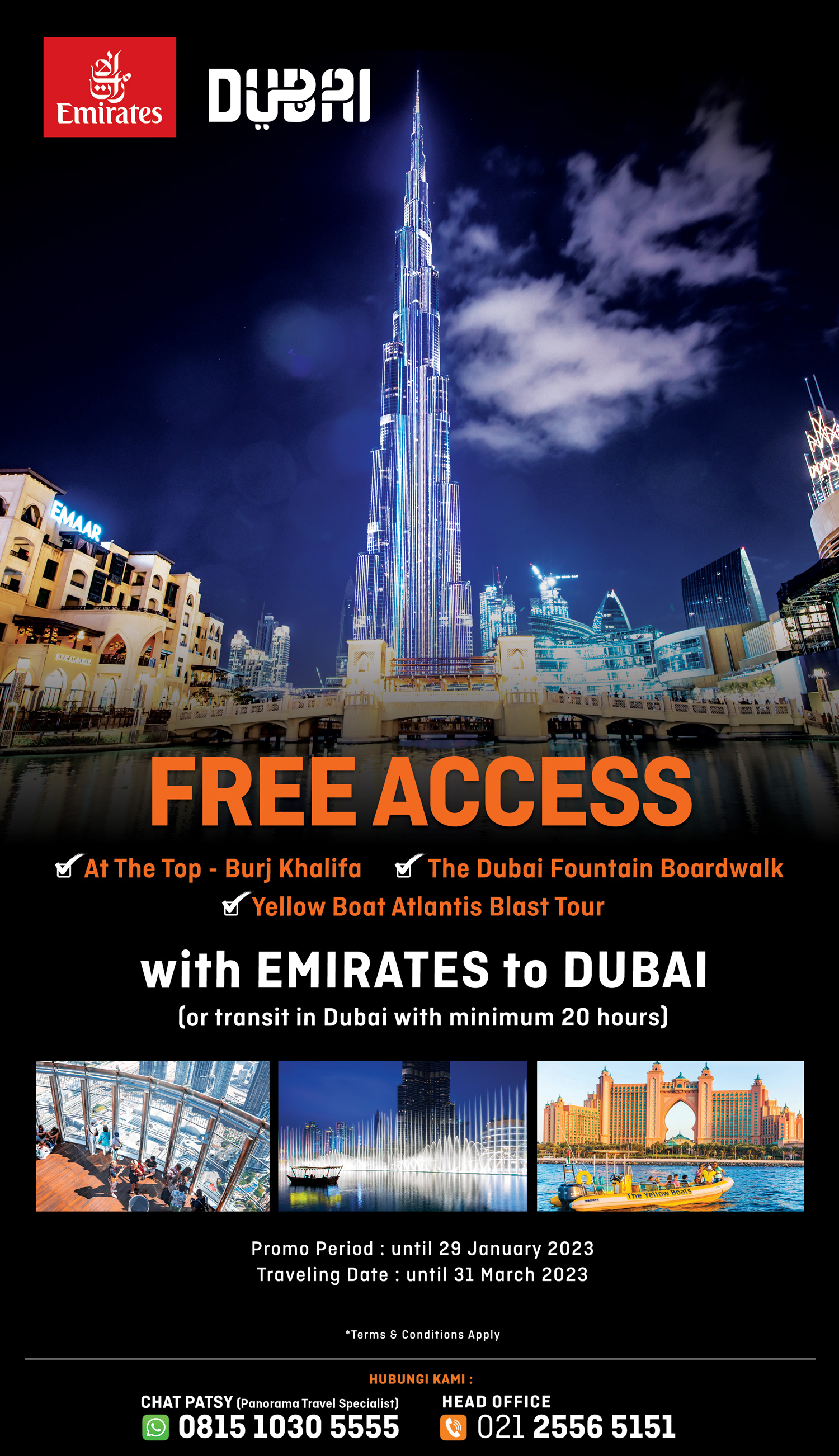 Promo Emirates Dubai