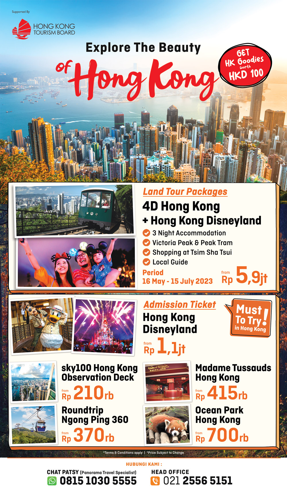 Produk Tour Hong Kong