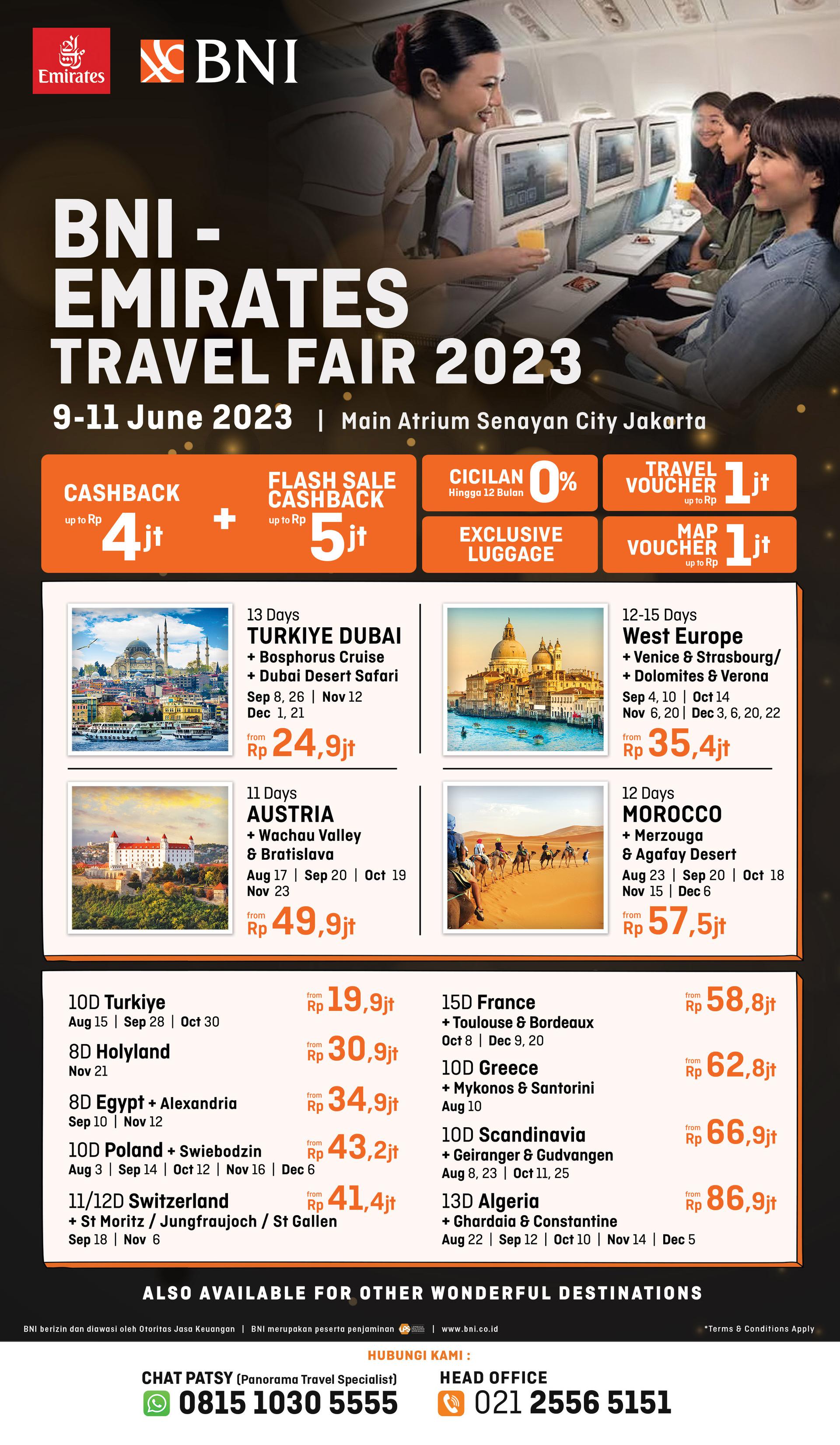 Group Tour Promo Emirates