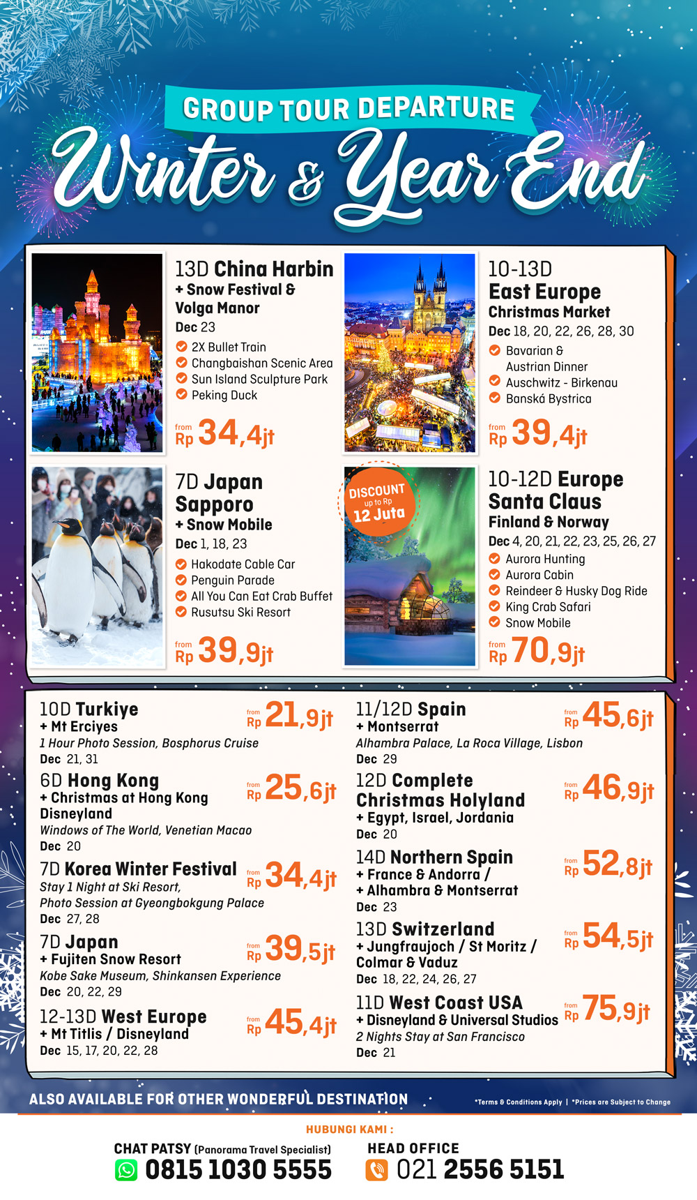 Promo Tour Winter & Year End 