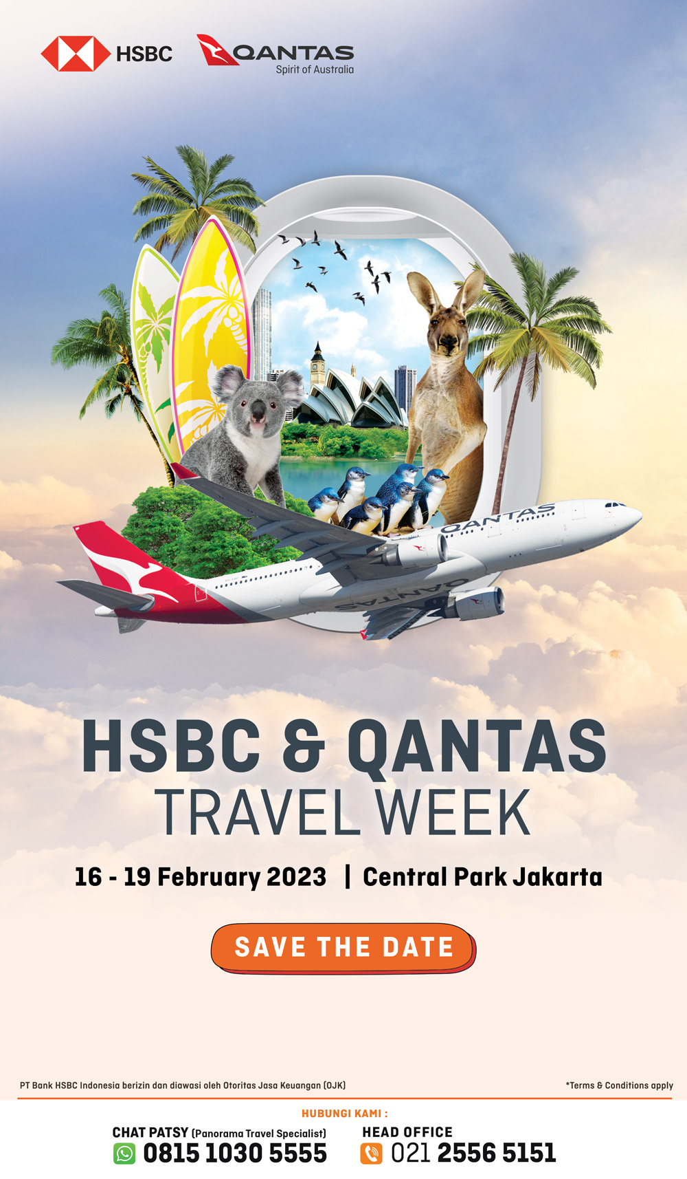 SAVE THE DATE HSBC & Qantas Travel Week