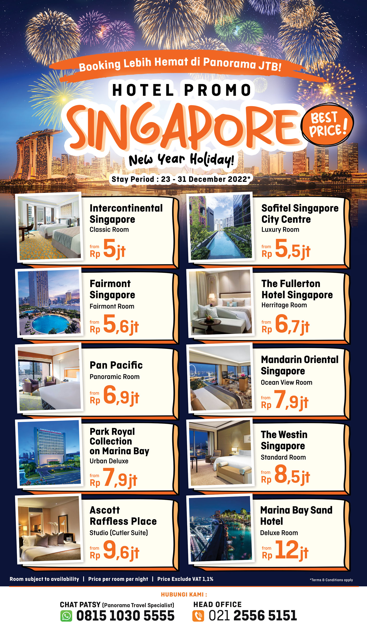 Promo Hotel di Singapore