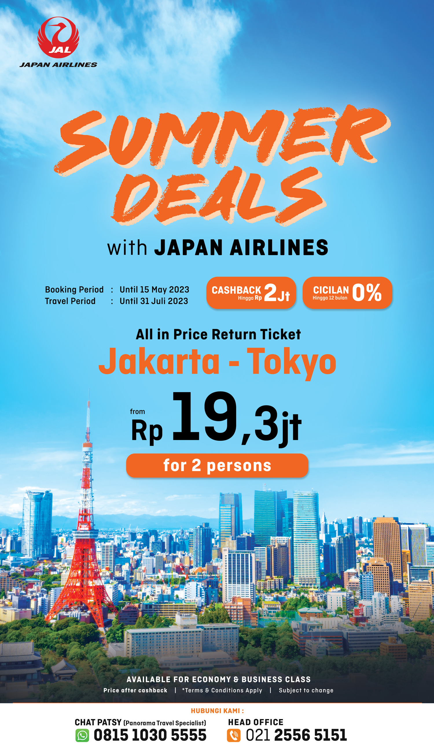 Promo Tiket Japan Airlines