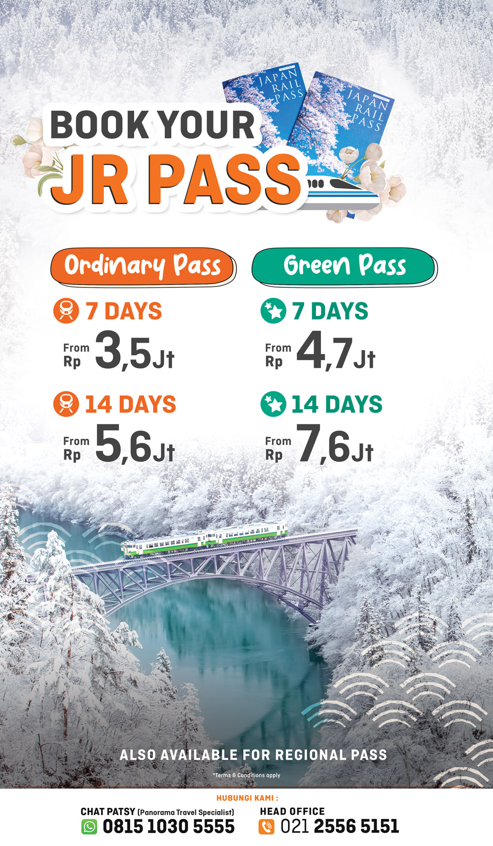 Harga Promo JR PASS