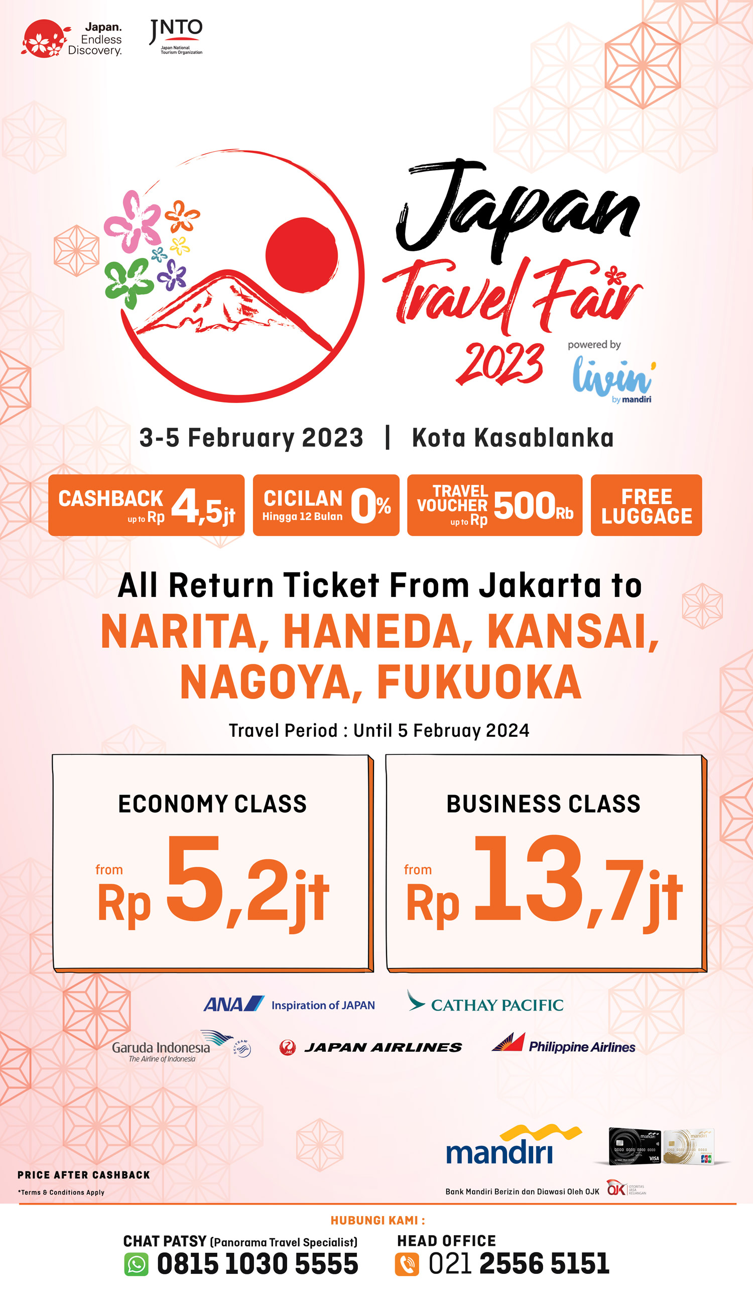 Promo Tiket Japan Travel Fair