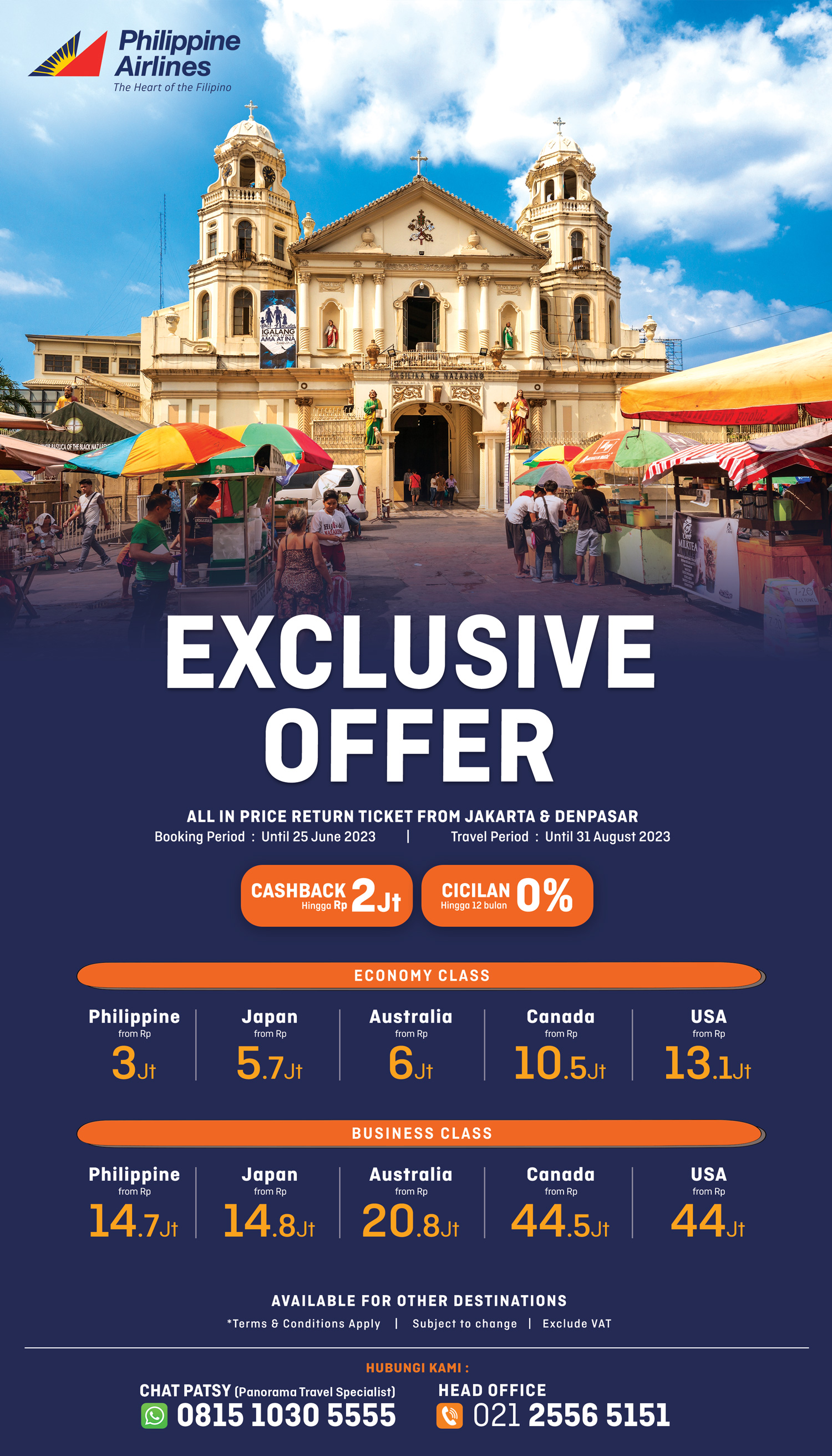 Promo Tiket Philippine Airlines