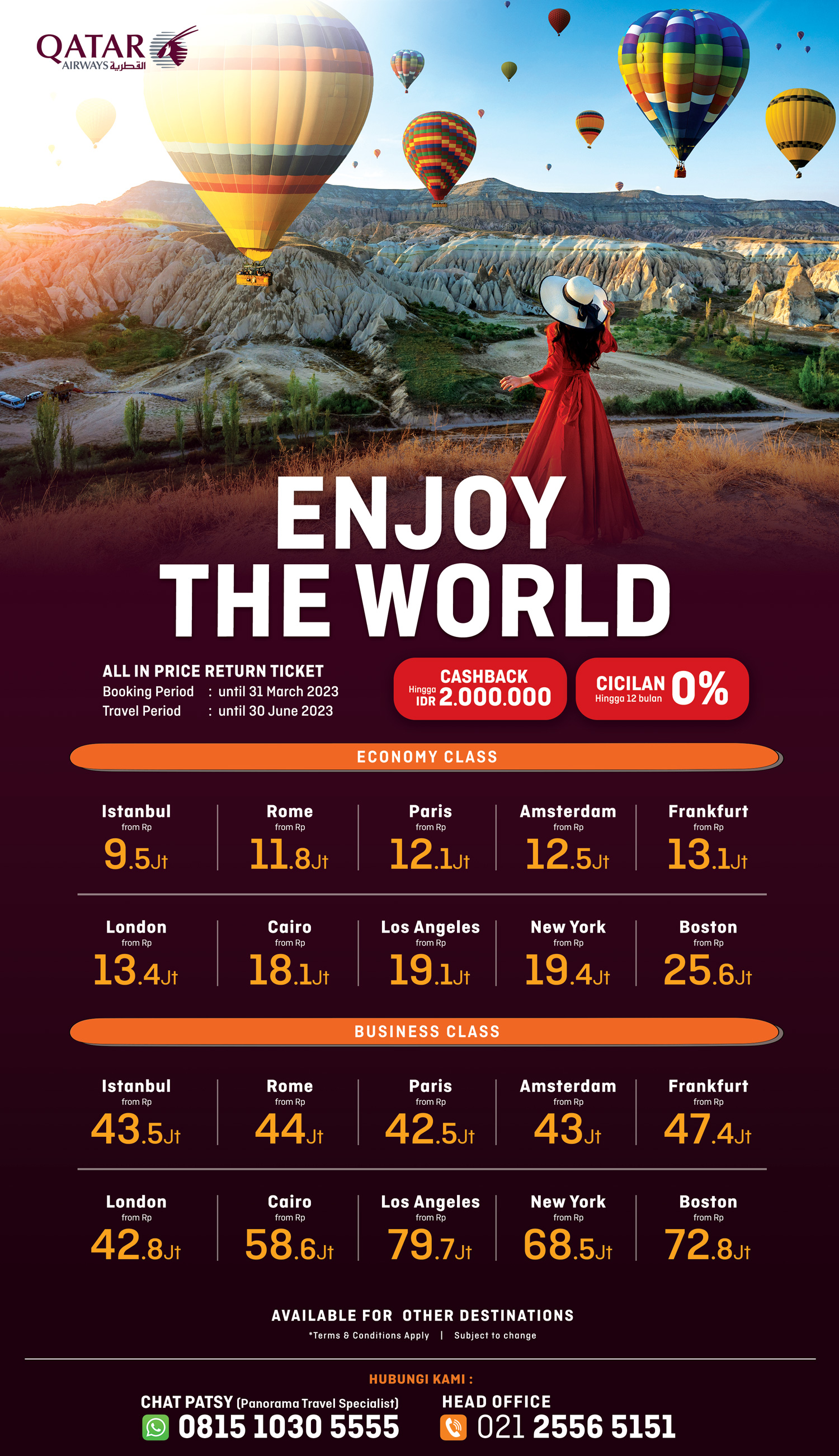 Promo Tiket Qatar