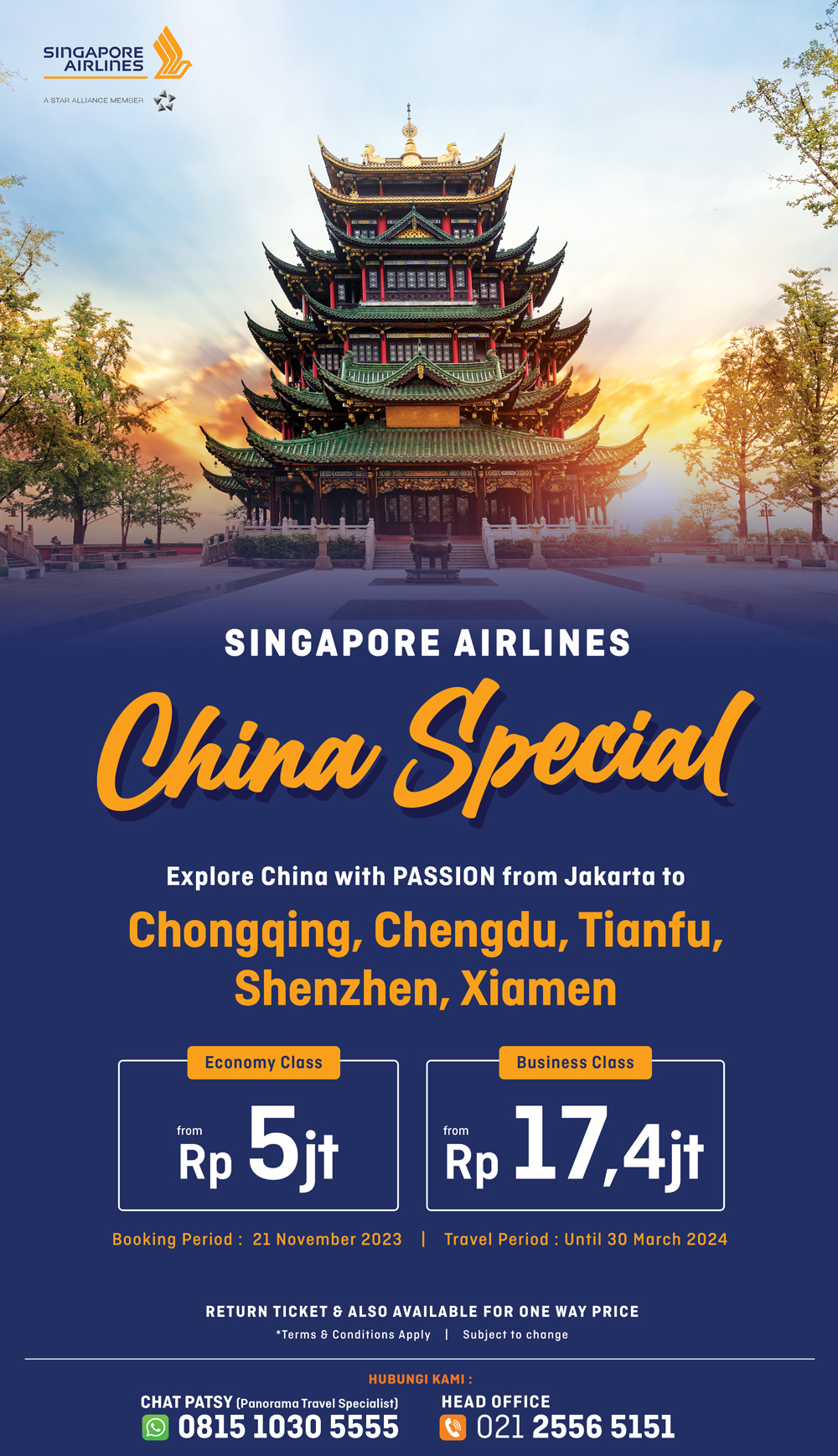 Promo Singapore Airlines