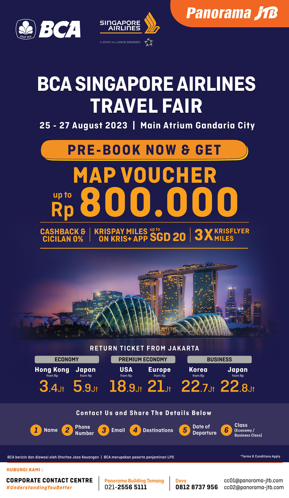 BCA Singapore Airlines BCA Singapore Airlines