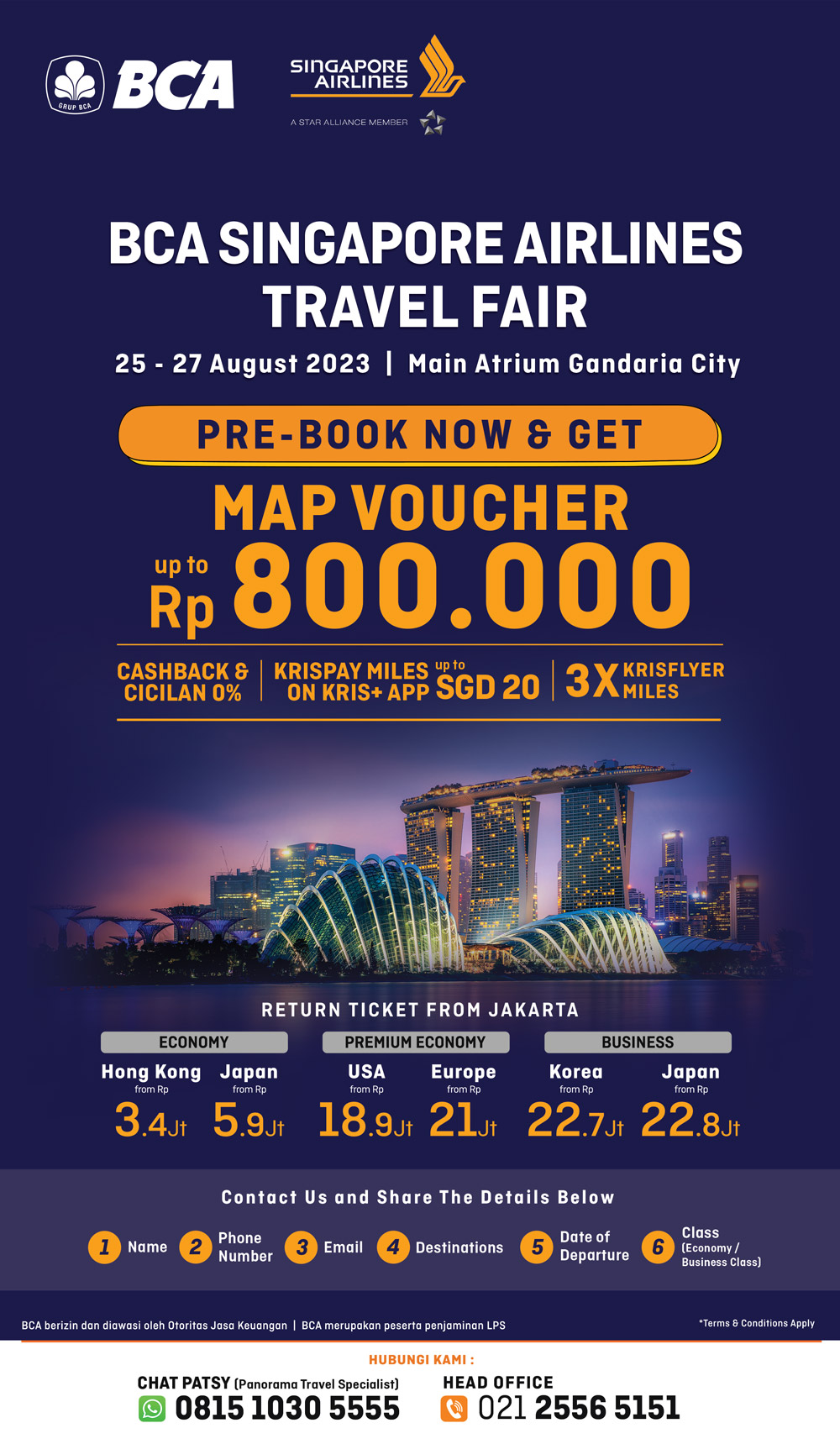Promo Tiket HSBC ANA Travel Fair