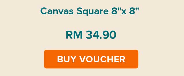 Canvas Square 8''x 8''