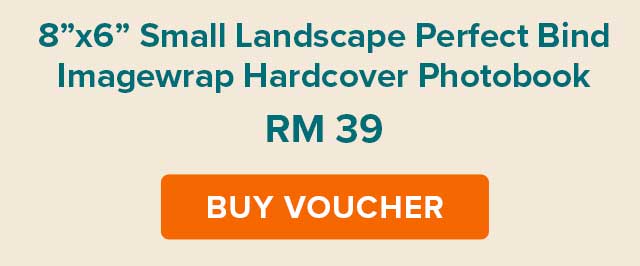 8&rdquo;x6&rdquo; Small Landscape Perfect Bind Imagewrap Hardcover Photobook