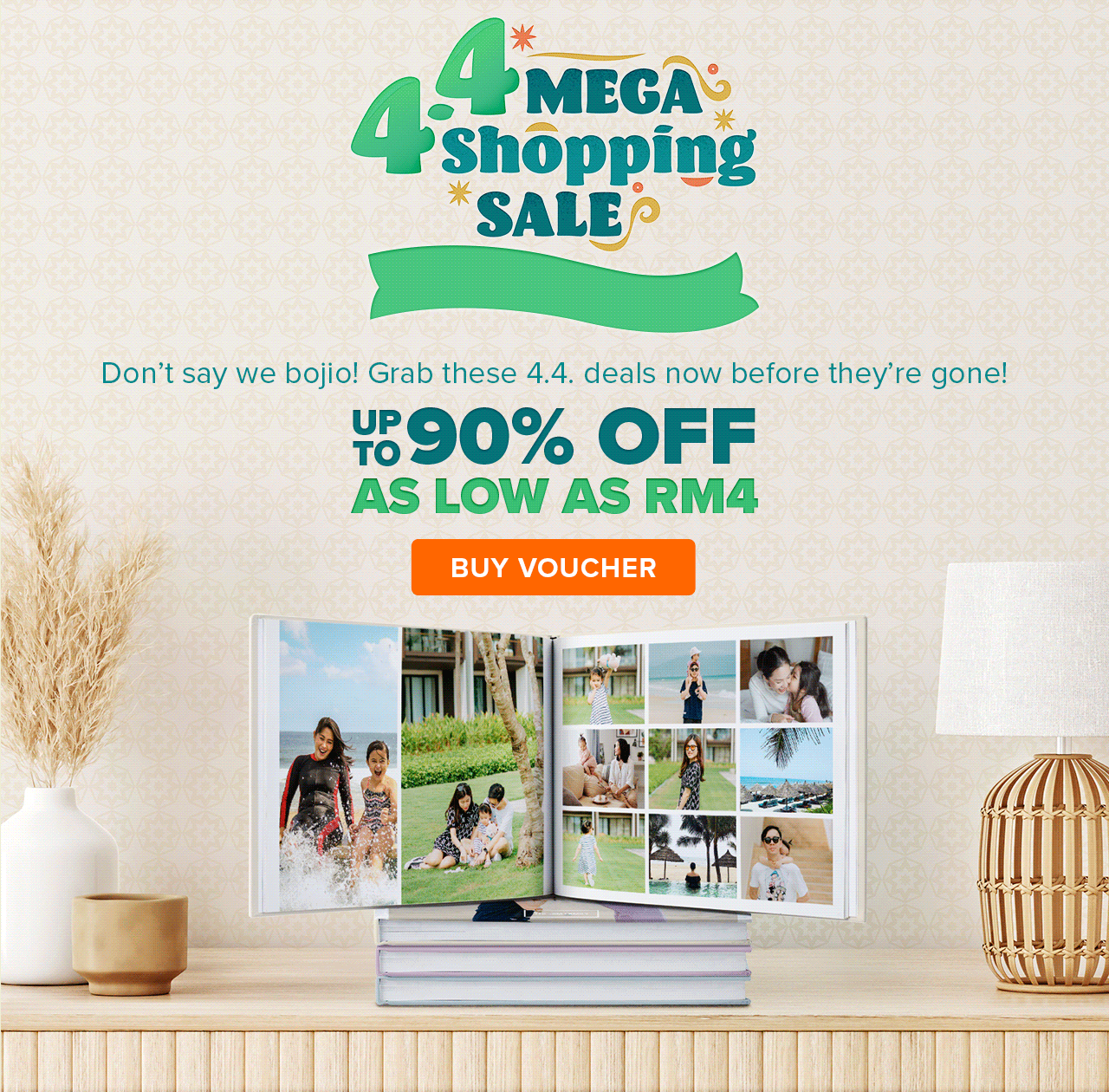 4.4 MEGA SHOPPING SALE