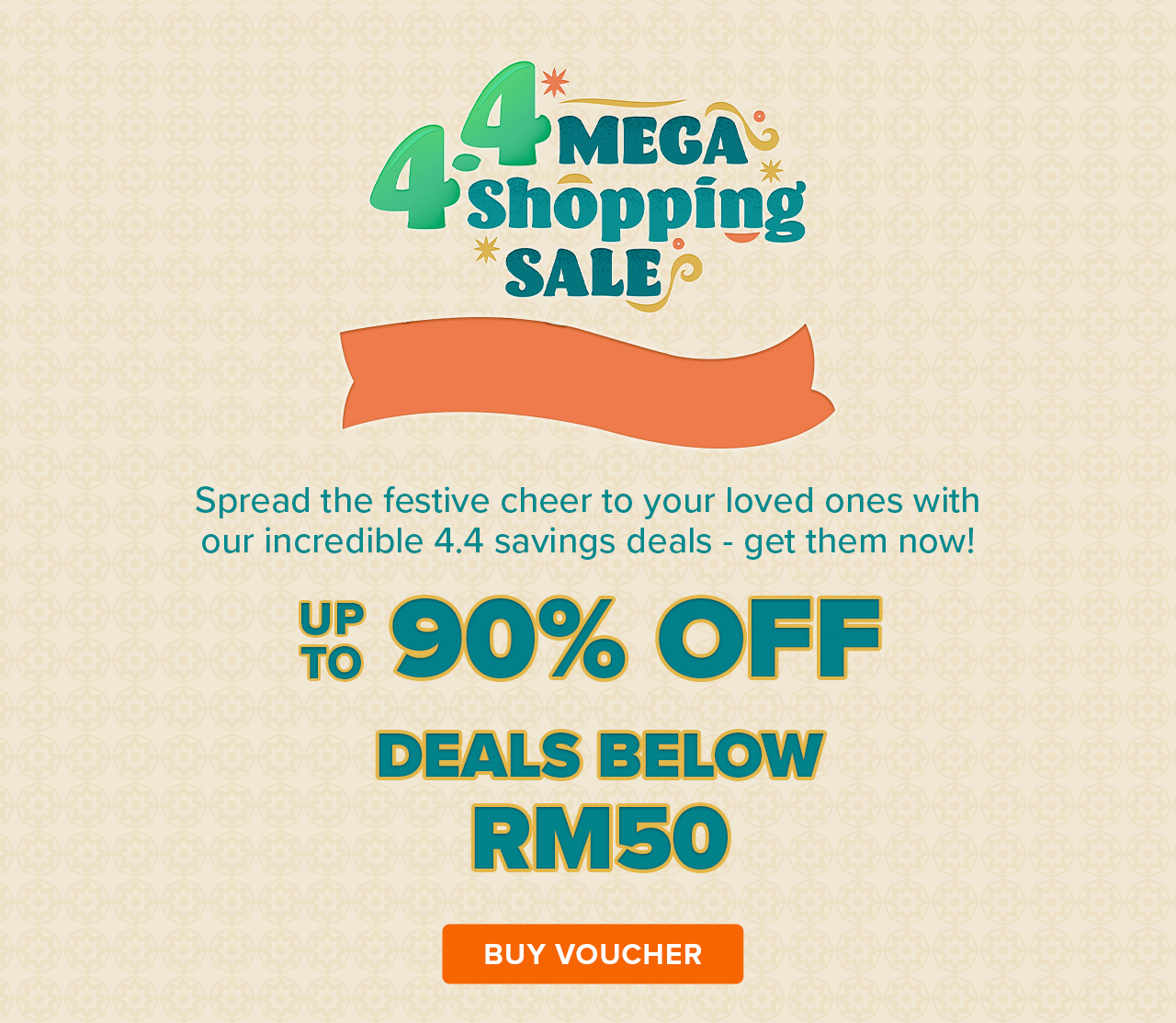 4.4 MEGA SHOPPING SALE