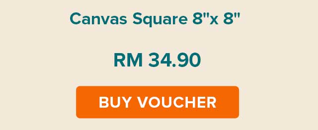 Canvas Square 8''x 8'' 