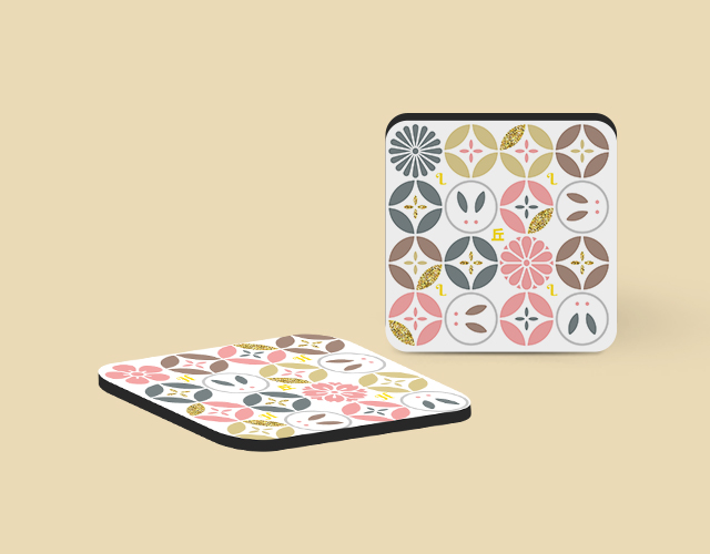 Set of 2 Square Coaster
